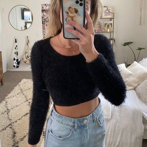 American Apparel Fuzzy Sweater